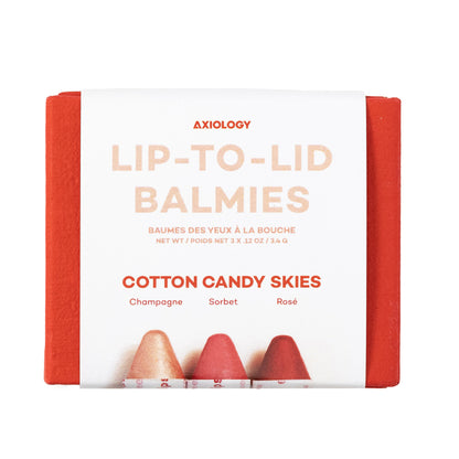 Vegan multi-use Balmie Set Cotton Candy Skies