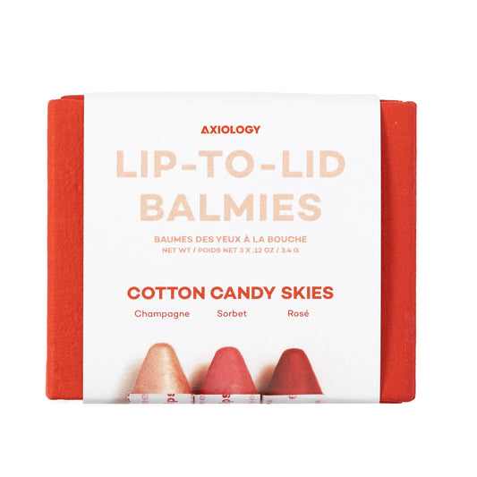 Vegan multi-use Balmie Set Cotton Candy Skies