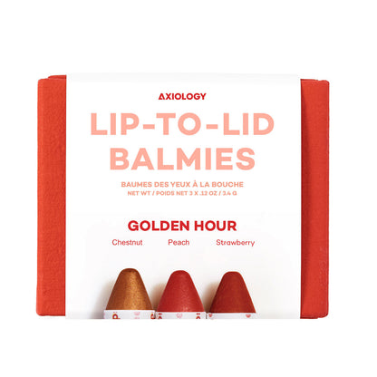 Vegan multi-use Balmie Set Golden Hour